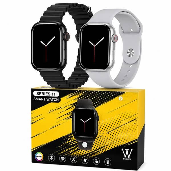MAX 63 AMOLED Smart Watch Stunning AMOLED Display • Always-On Display • Premium Features at the Best Price