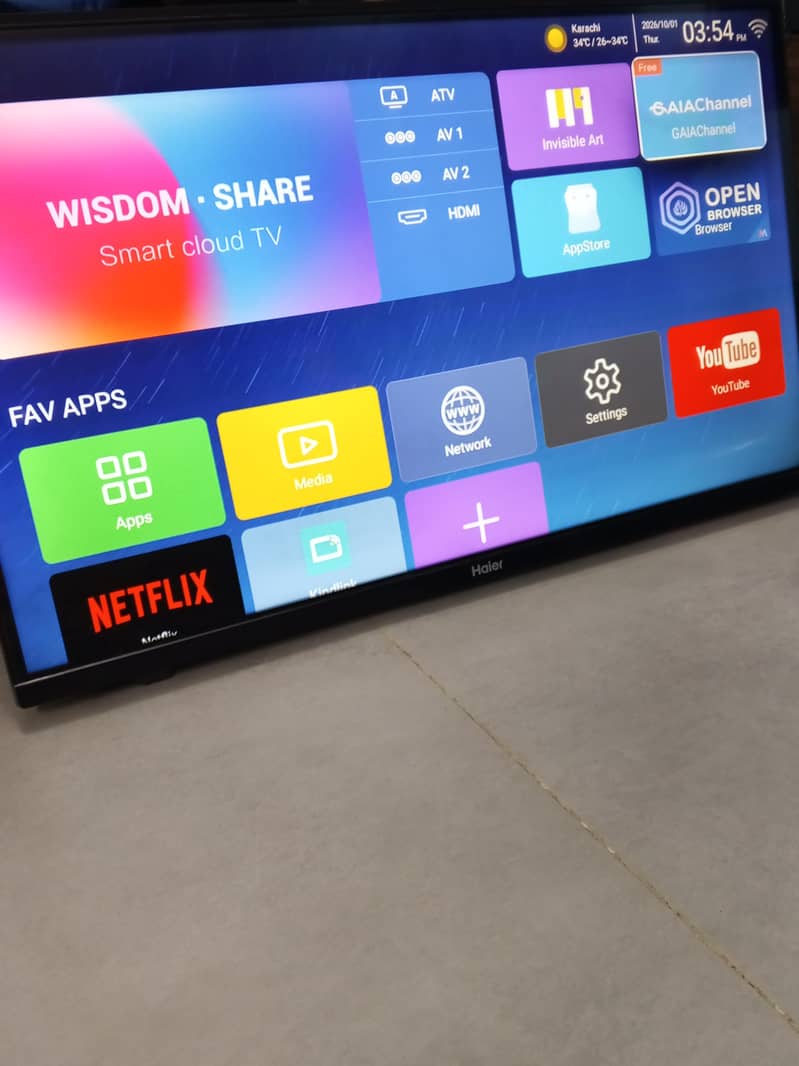 Haier android smart Led 0