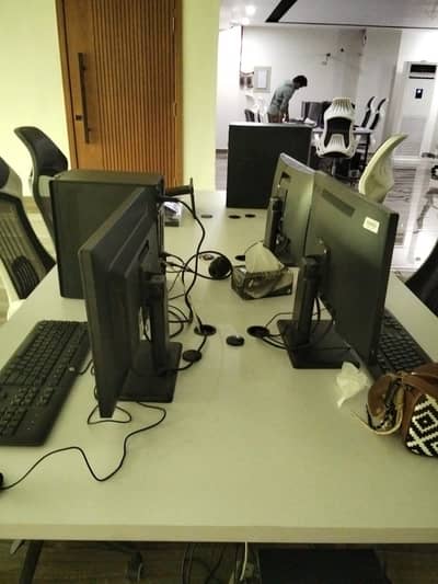 Workstations and chairs