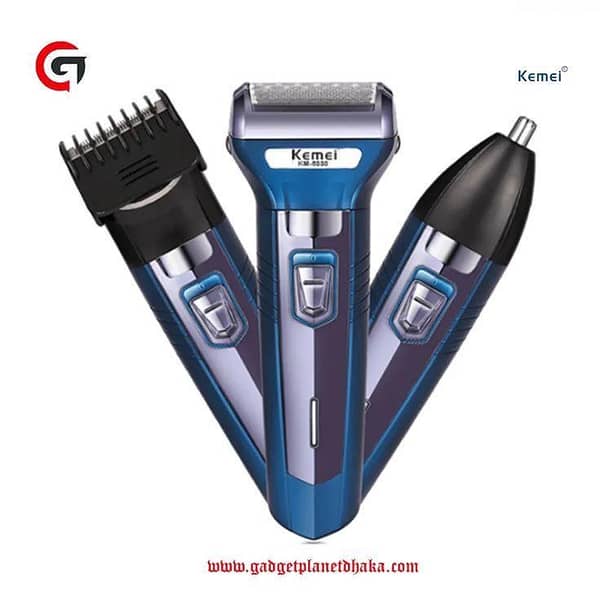 Original 3-in-1 Rechargeable Hair Clipper & Beard Trimmer for Men | Cordless Professional Shaving Machine