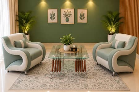 Two seater sofa.