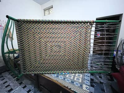 Metal Charpai 6 by 3 feet