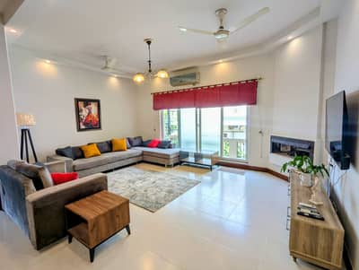 FOR RENT Luxury Furnished 4-Beds Ground + Upper Portion F_8/1