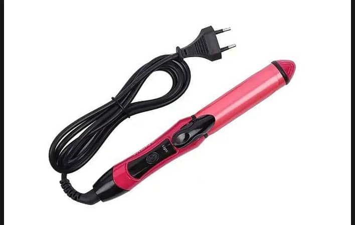 2in1 Hair Straightener & Curler | Mini Compact Multi Styler