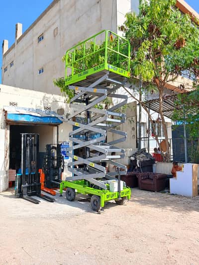 42 Feet Scissor Lift for Sale Delivery Available All Pakistan