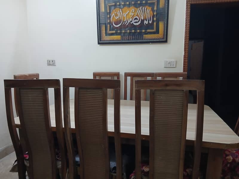 Dining table with chairs 6