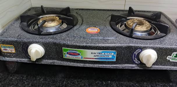 Double Burner Gas Stove