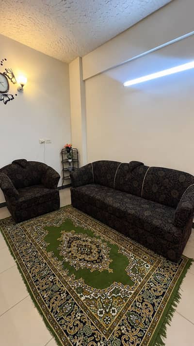 Elegant 3-Seater Sofa + 2 Single-Seater | Good Condition