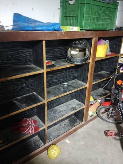 Wooden Shop Racks / Shelves