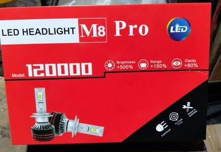 Brand New H11 LED Headlights 200W-Box Pack Pair For Sale all cars
