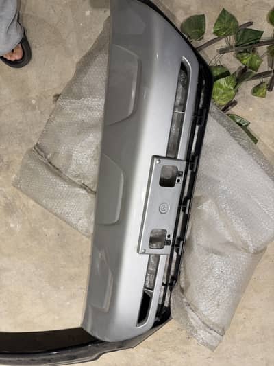 Toyota fortuner sigma bumper sliver plate