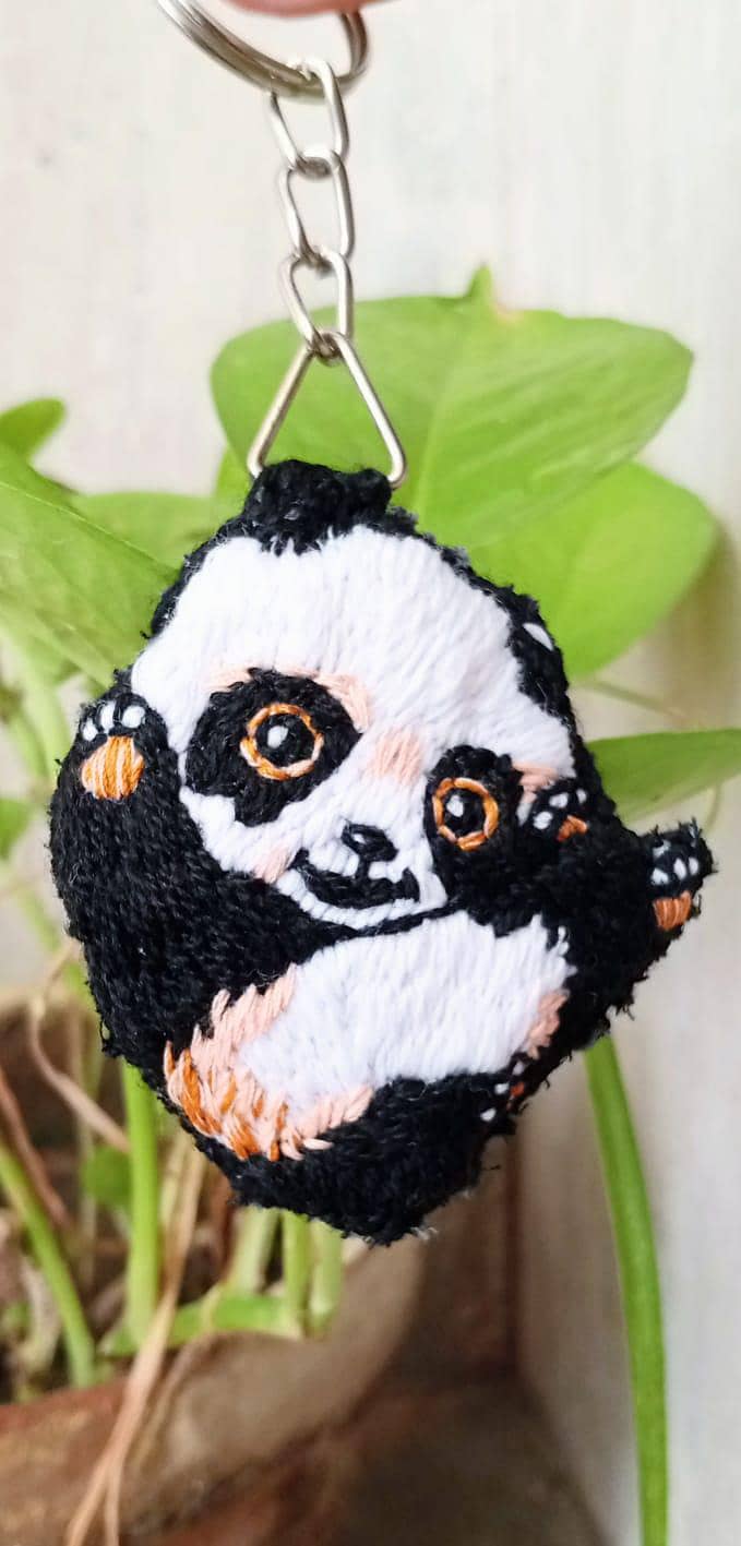 Embroidery Keychains 0