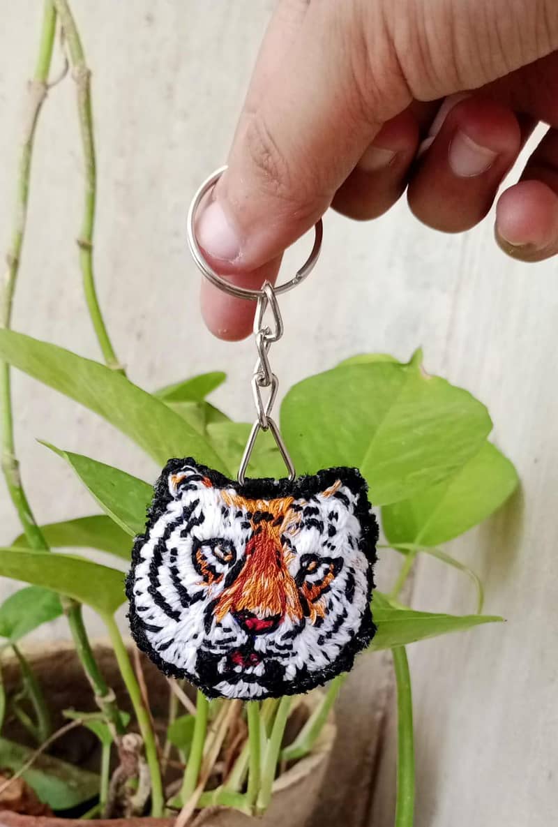 Embroidery Keychains 1