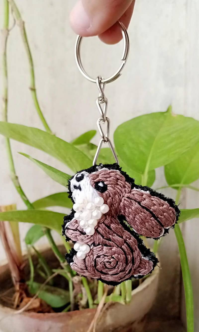 Embroidery Keychains 2