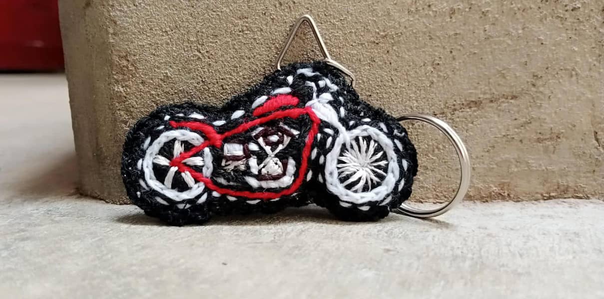 Embroidery Keychains 3