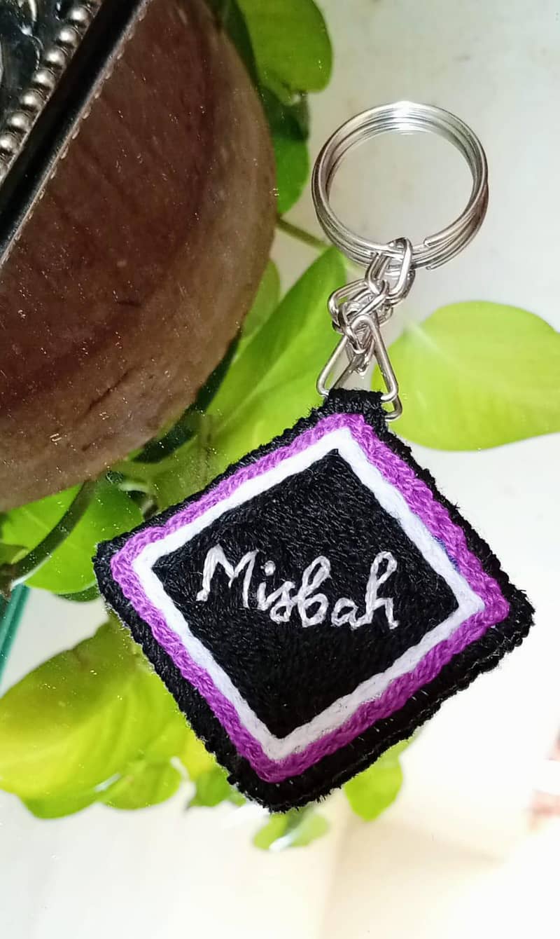 Embroidery Keychains 6