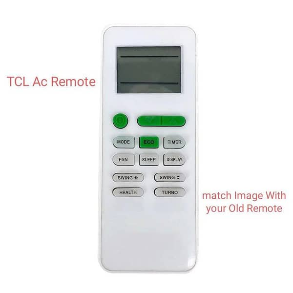 TCL Remote for TCL Air Conditioners