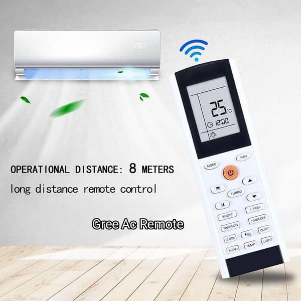 Gree AC Remote for Gree Inverter and Standard Models