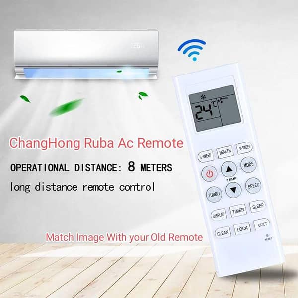 Changhong Ruba AC Remote