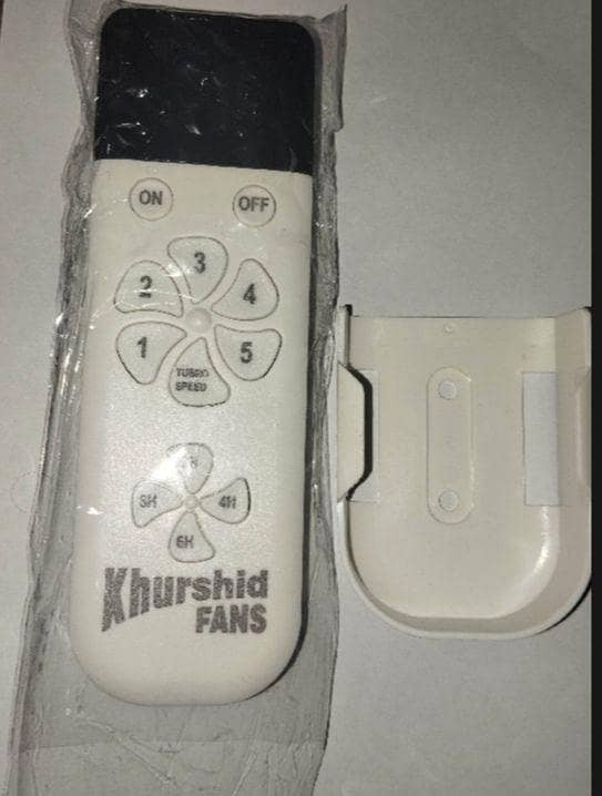 Khurshid Fan Remote / Khursheed fan Remote