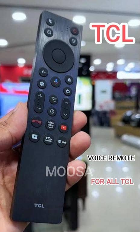 TCL Bluetooth Voice Remote Control,  TCL QLED Voice Remote / Voice Remote