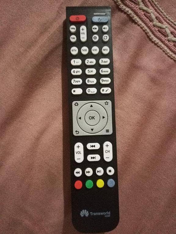 Transworld tv box remote  Transworld Device Remote