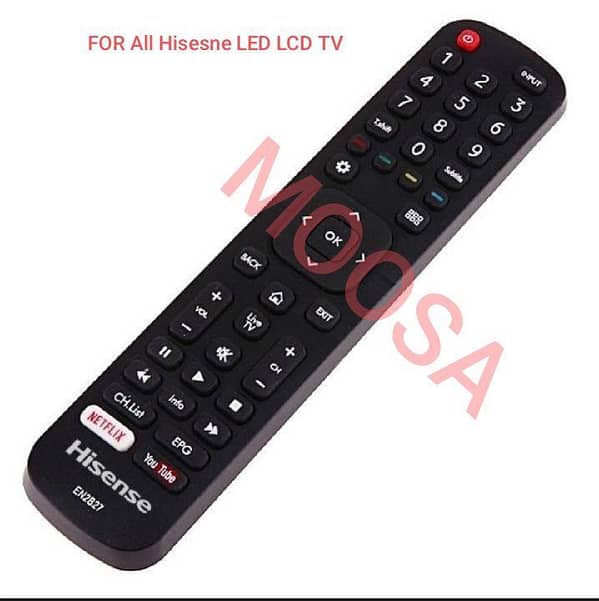 Hisense Remote / Hisesne LED LCD TV Remote Smart TV Remote