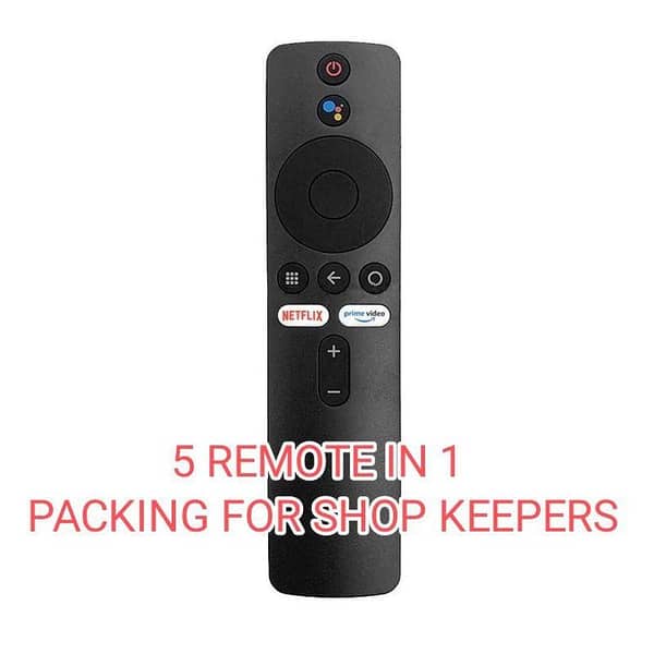 MI REMOTE BOX REMOTE / MI STICK REMOTE /  5REMOTE  in 1 pack For Shop keepers