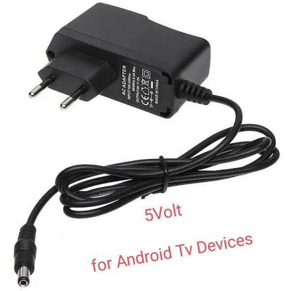 android device adapter / android box power supply 5volt with Dc Pin