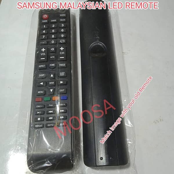 samsung Malaysian Remote / Samsung china LED Remote