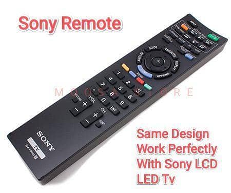 sony remote / sony led remote / sony lcd led remote