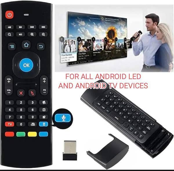 Air Mouse voice Remote / Air Mouse Remote for LED TV / For All Android Devices