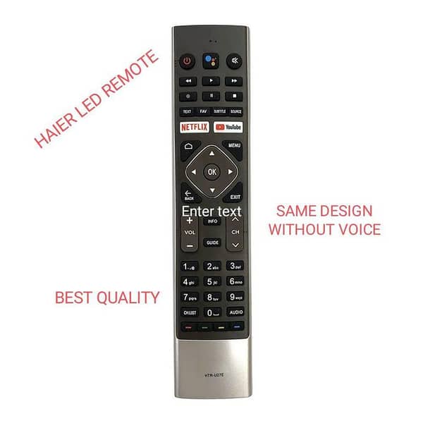 Haier LED REMOTE / Haier REMOTE / haier ADROID REMOTE / HA:IERR SMART REMOTE