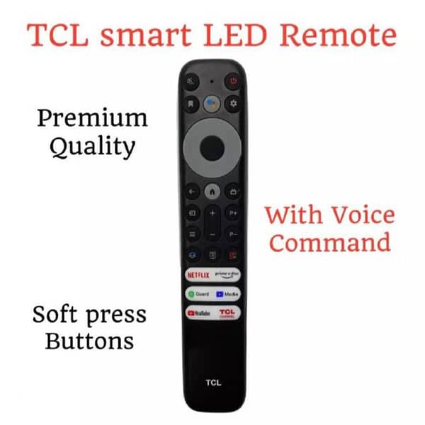 TCL VOICE REMOTE / TCL NEW VOICE REMOTE / TCL LED REMOTE WITH VOICE FUNCTION / TCL ANDROID REMO