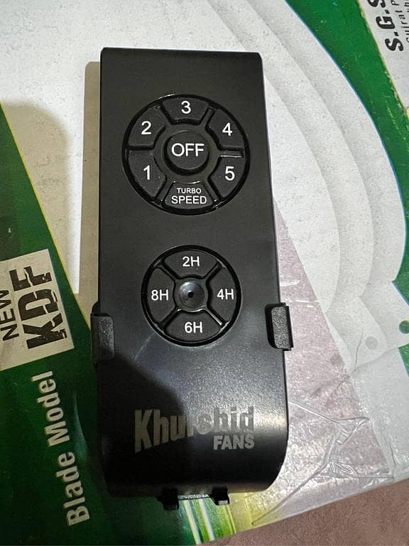 Khurshid Fan Remote / Khurshid Ac Dc Fan Remote / Ac dc fan remote