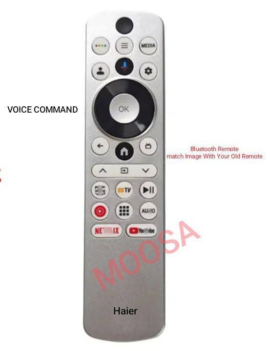 Haier Voice Remote / Bluetooth Remote / Voice Remote / Android LED remote