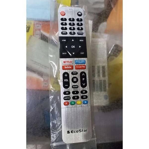 Ecostar Remote / Eco star LED LCD TV reote