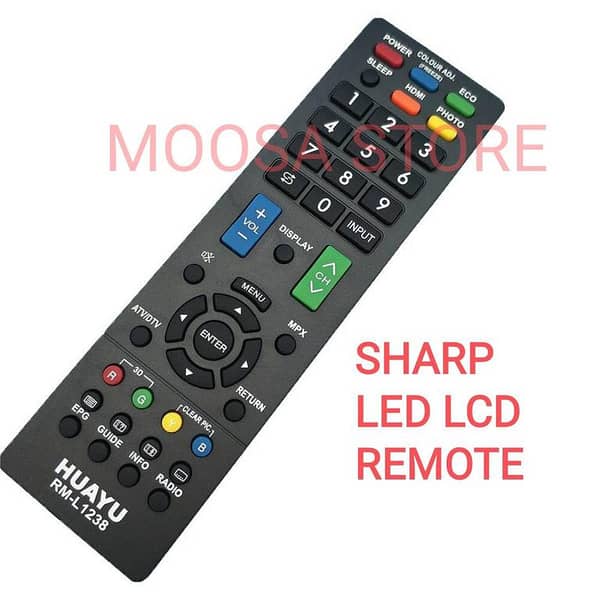 SHARP LED LCD TV REMOTE