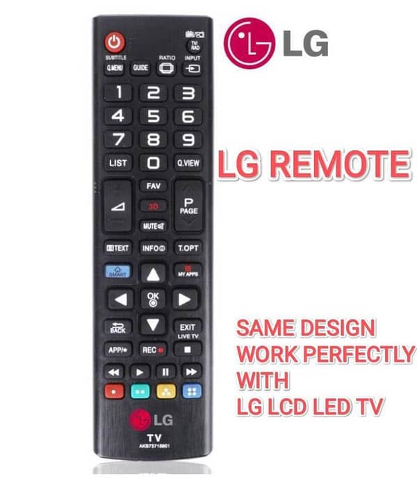 LG REMOTE led remote