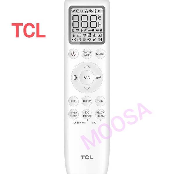 TCL Ac Remote / Ac Remote / Air conditioner Remote Ac remote