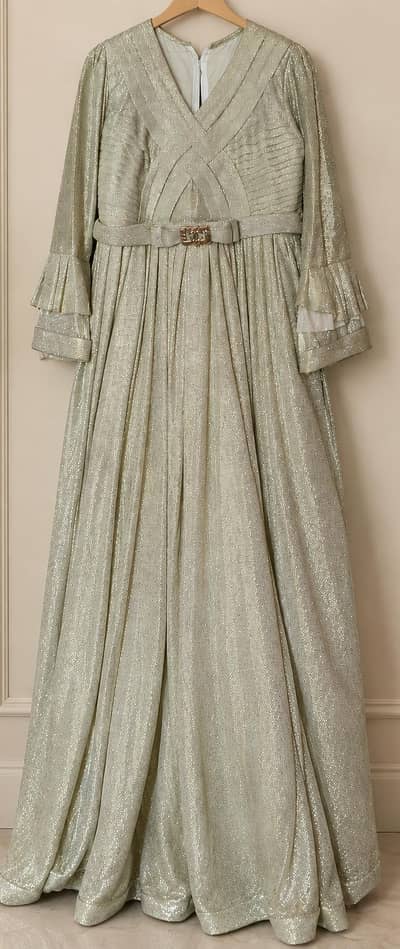shimmering seig gown