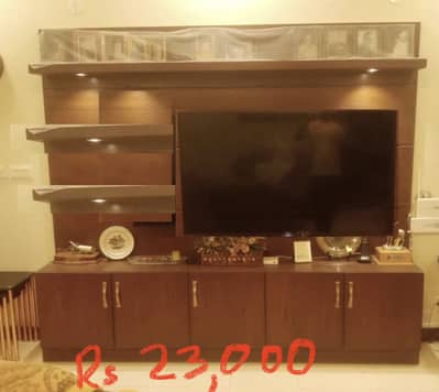 Media Wall with Cabinets