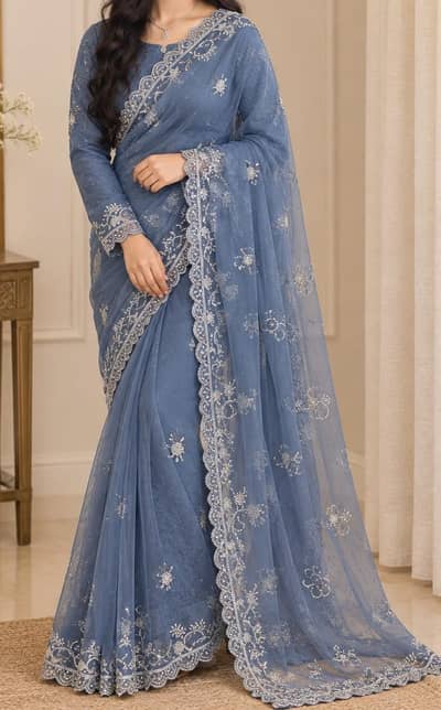 Beautiful Embroidered Saree