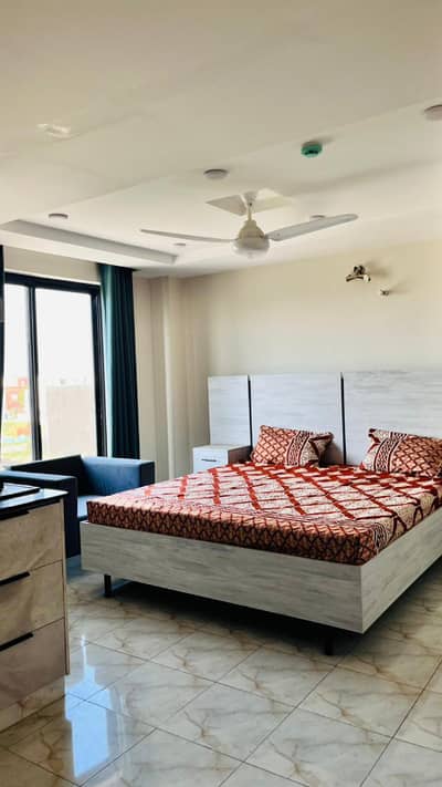 brand new studio apartmnt for sale ideal location bahria town lahore
