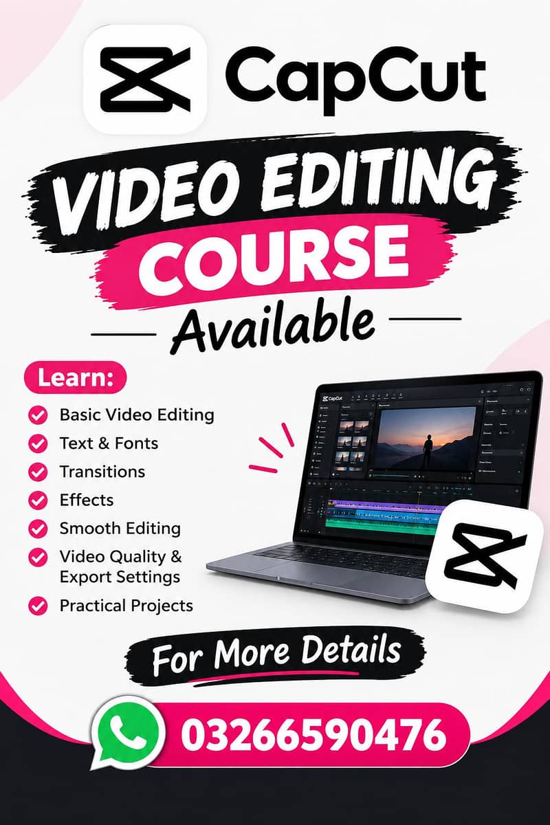 CapCut Video Editing Course Available 0