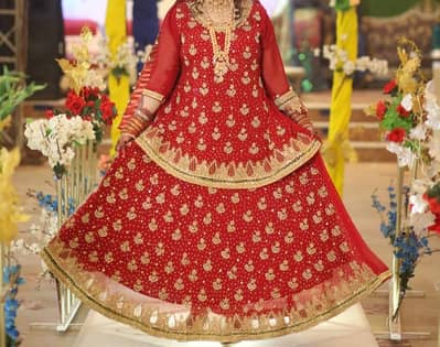 Bridal sharara