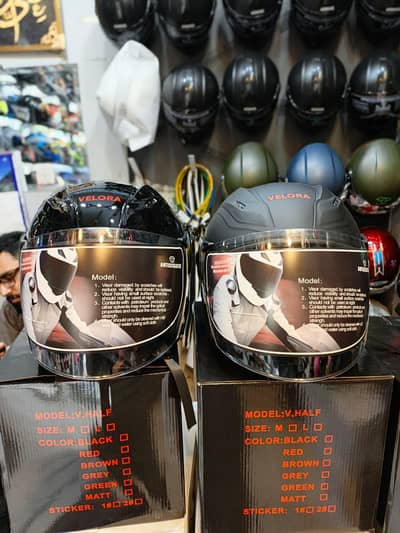 VELORA HALF FACE HELMET CHINA IMPORTED
