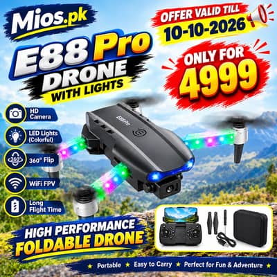E88 Pro Foldable RC Drone With 1080 HD Camera