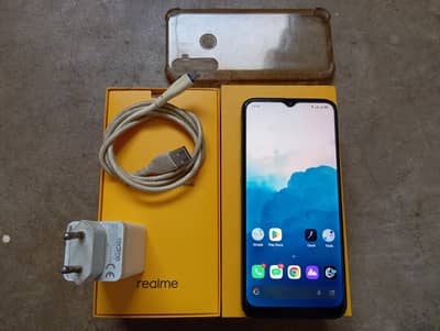 realme 5i faulty phone with box charger
