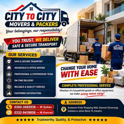 Goods Transport | Packers Movers / House Shifting / Loading unloading